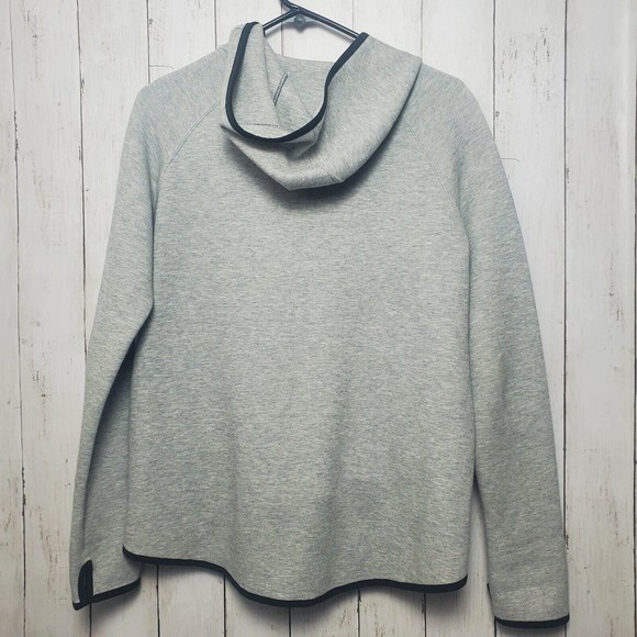 Nike Tech Cape Hoodie Sweatshirt Womens Size Small Gray Full Zip Up 545693-063 - Picture 2 of 10